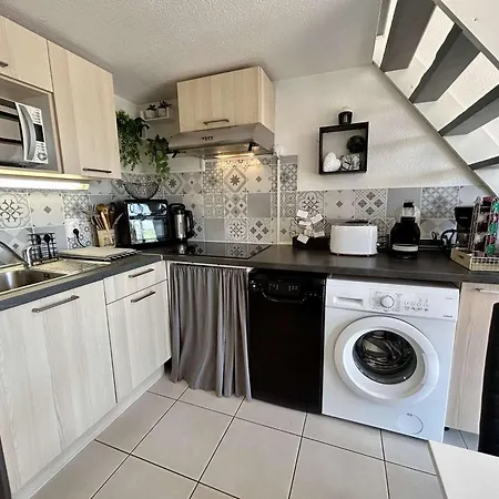 Dom wakacyjny Maison 3 Pieces Pres De La Avec Climatisation Et Parking - Cyprien - Fr-1-225d-222 *